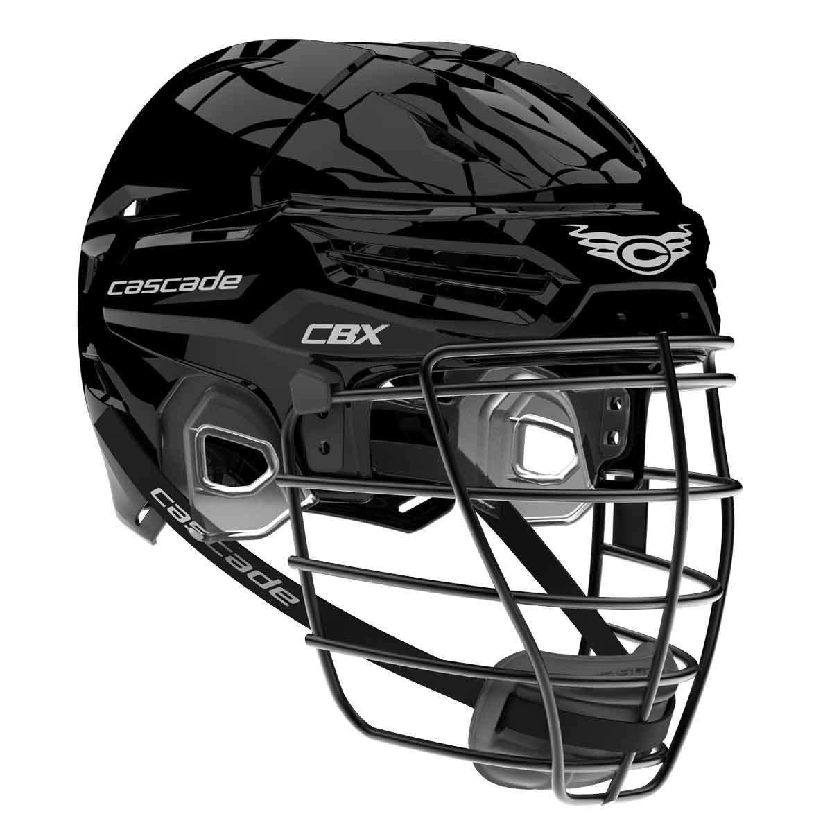 Cascade CBX Box Helmet With Cage LacrosseExperts